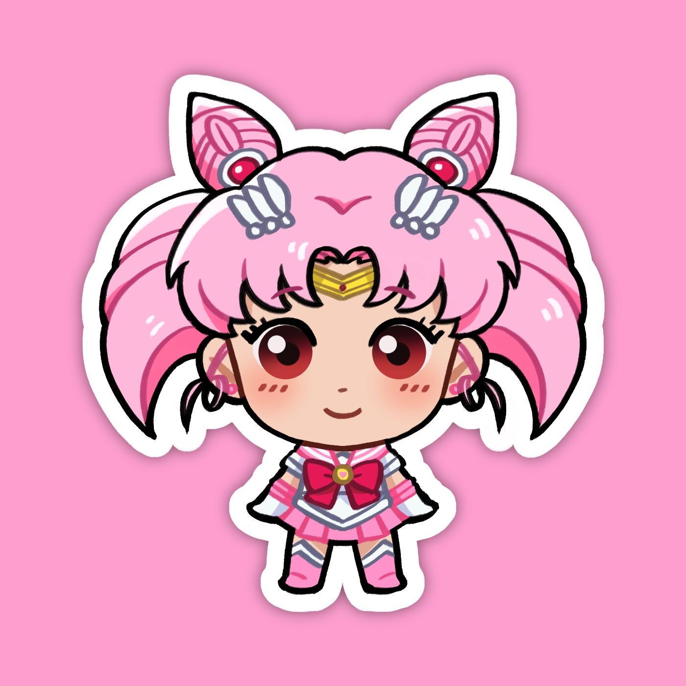 Chibiusa, Sailor Chibi Moon | Sailor Moon Vinyl Sticker