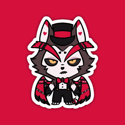 Husk | Hazbin Hotel Vinyl Sticker