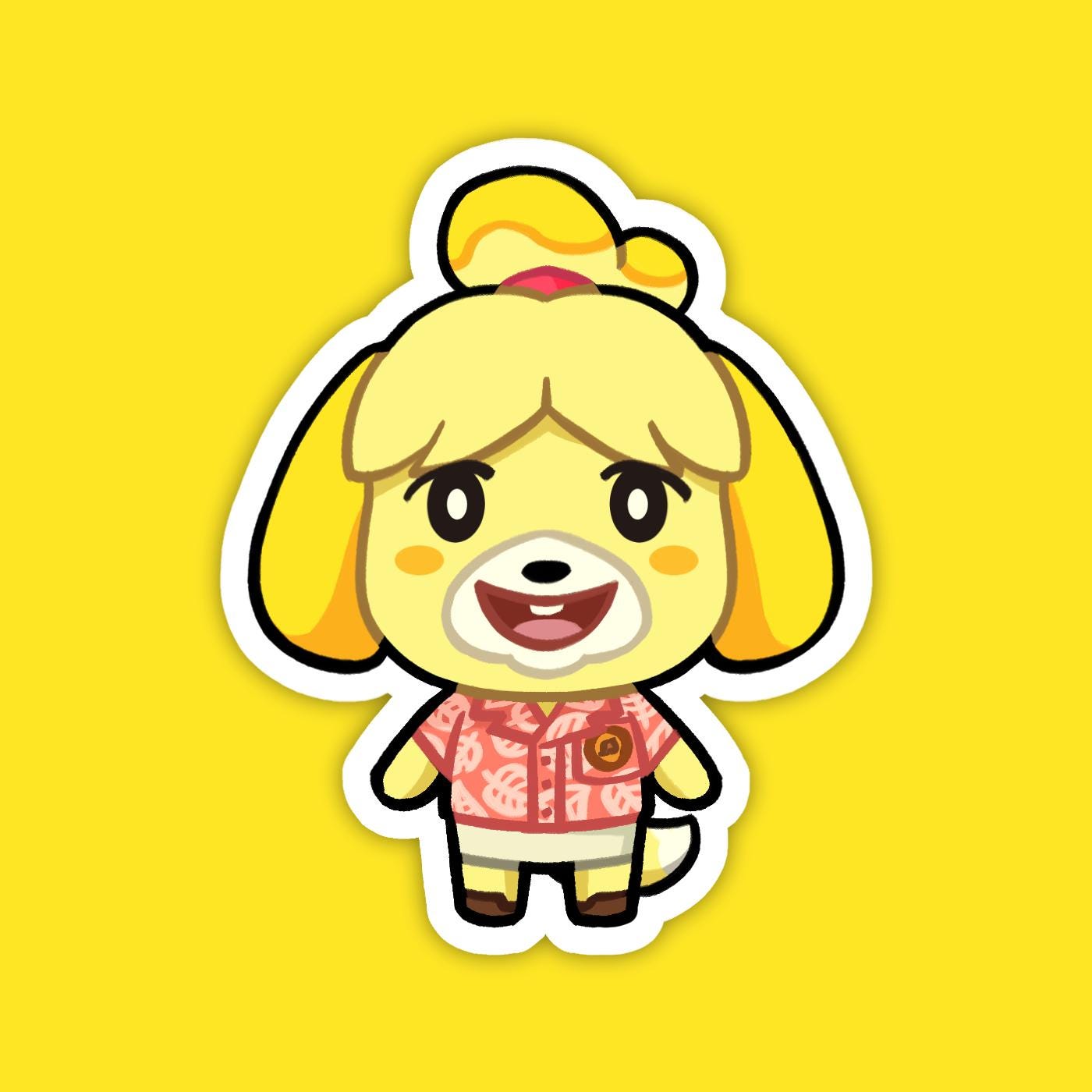 Isabelle | Animal Crossing Vinyl Sticker