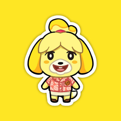 Isabelle | Animal Crossing Vinyl Sticker