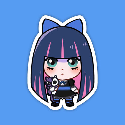 Stocking | Panty & Stocking with Garterbelt Vinyl Sticker