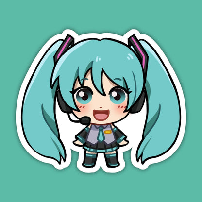 Hatsune Miku | Vocaloid Vinyl Sticker
