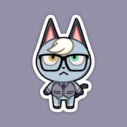 Raymond | Animal Crossing Vinyl Sticker