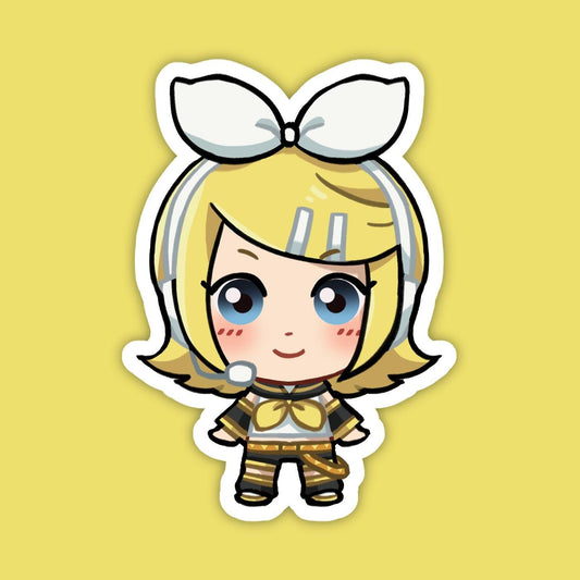 Kagamine Rin | Vocaloid Vinyl Sticker