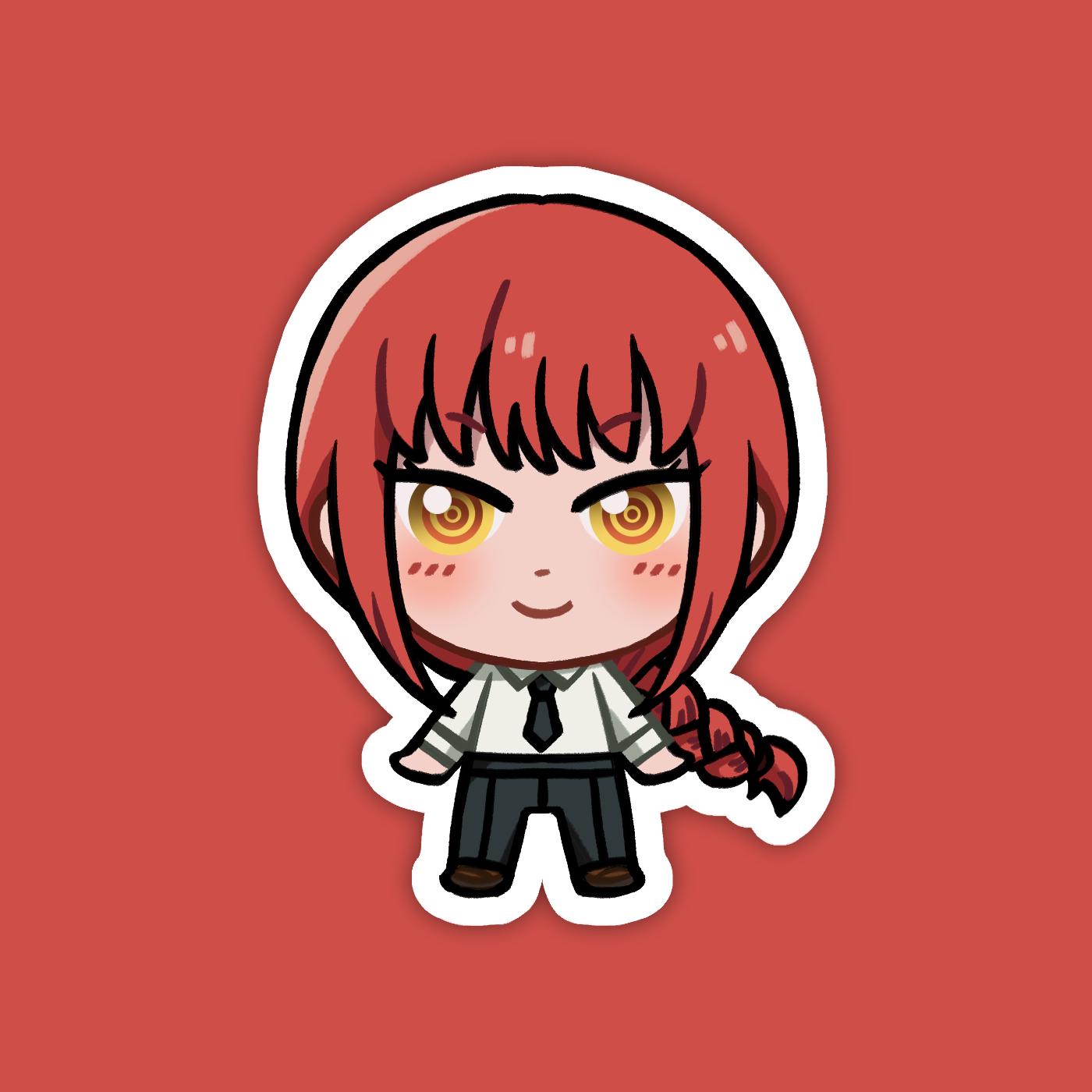 Makima | Chainsaw Man Vinyl Sticker