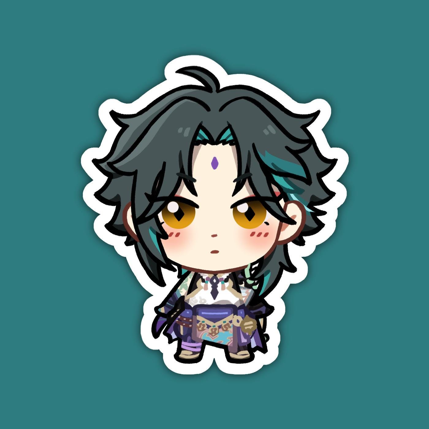 Xiao | Genshin Impact Vinyl Sticker
