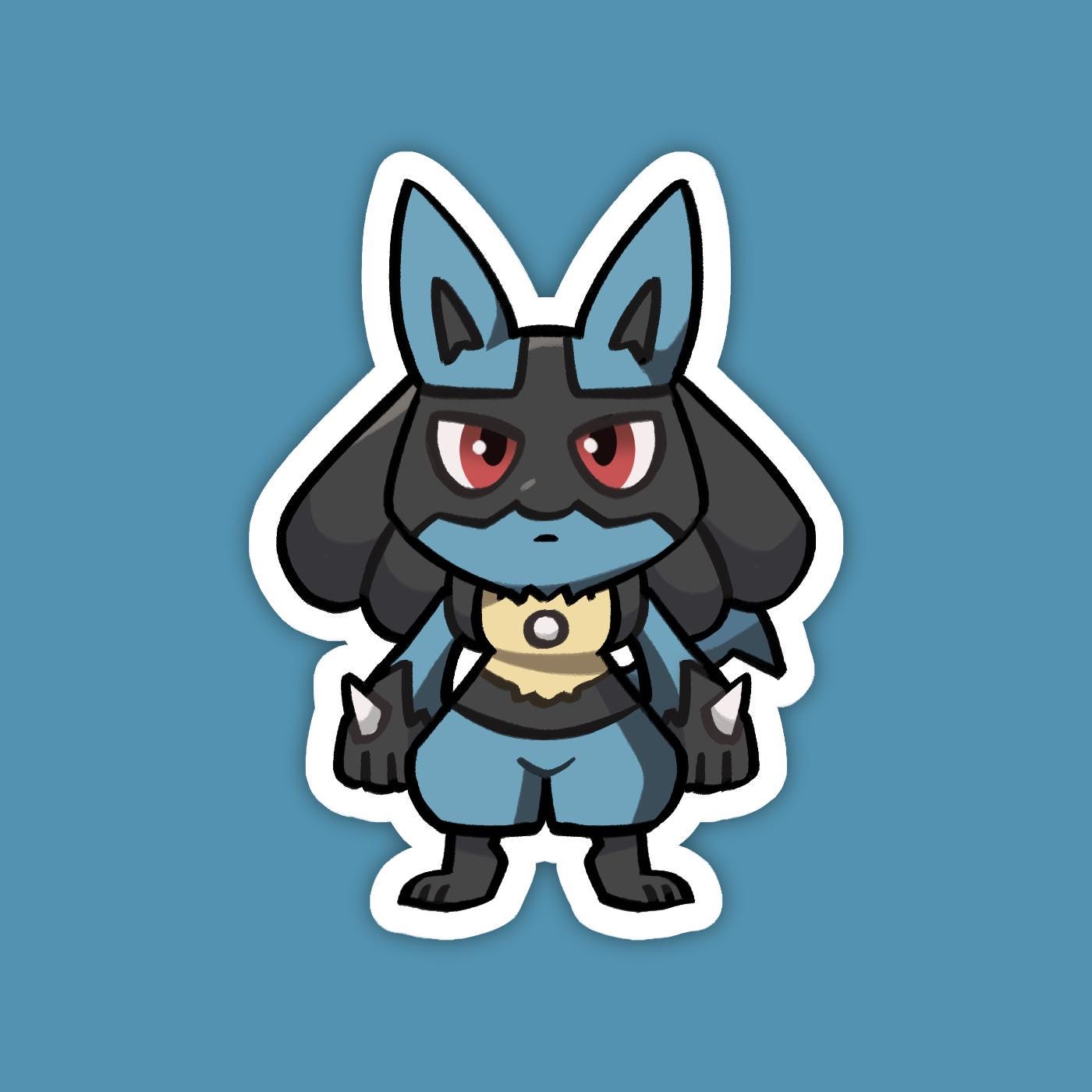 Lucario | Pokemon Vinyl Sticker