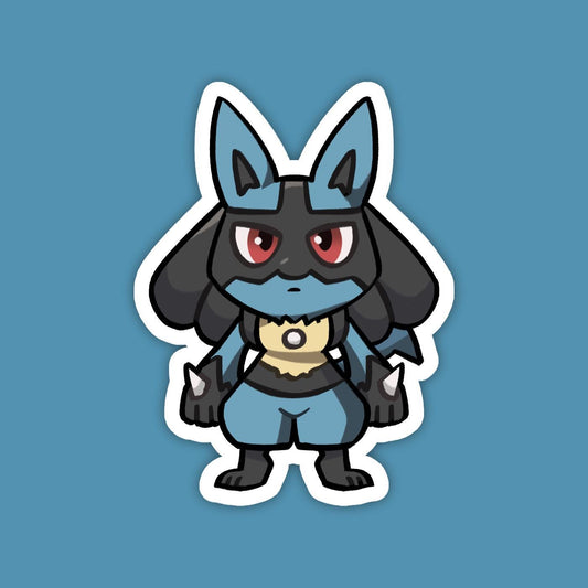 Lucario | Pokemon Vinyl Sticker