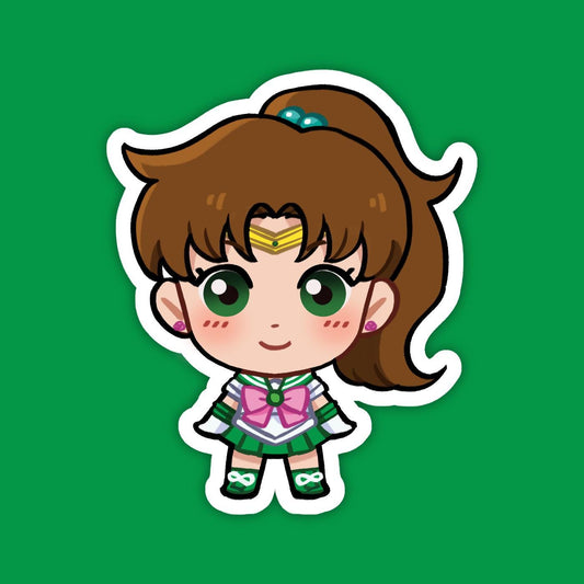 Makoto Kino, Sailor Jupiter | Sailor Moon Vinyl Sticker