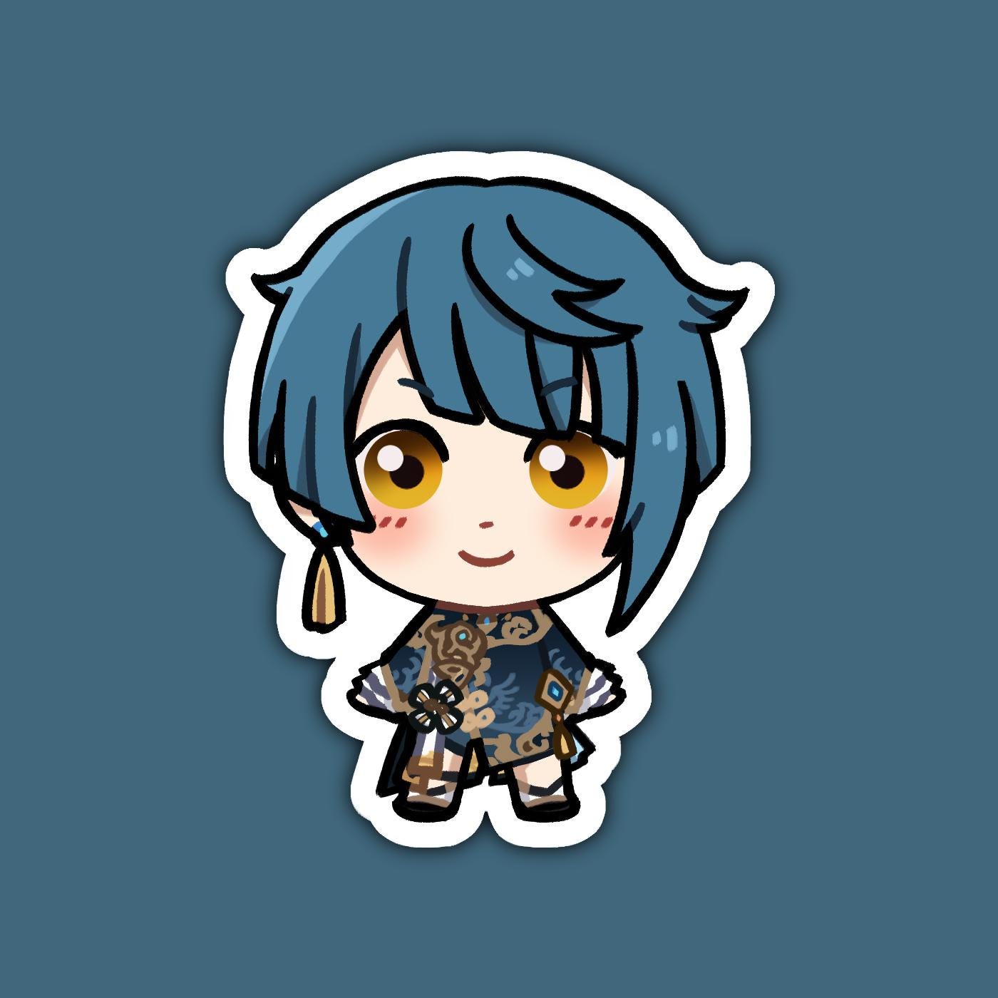 Xingqiu | Genshin Impact Vinyl Sticker