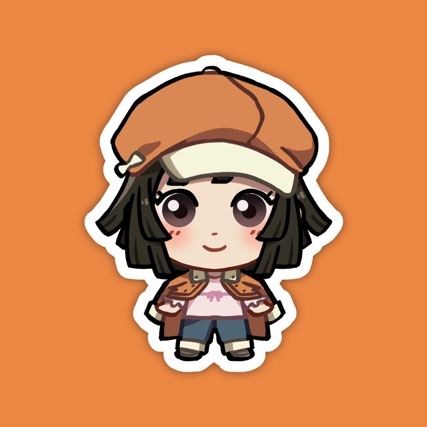 Nadeko Sengoku | Bakemonogatari Vinyl Sticker