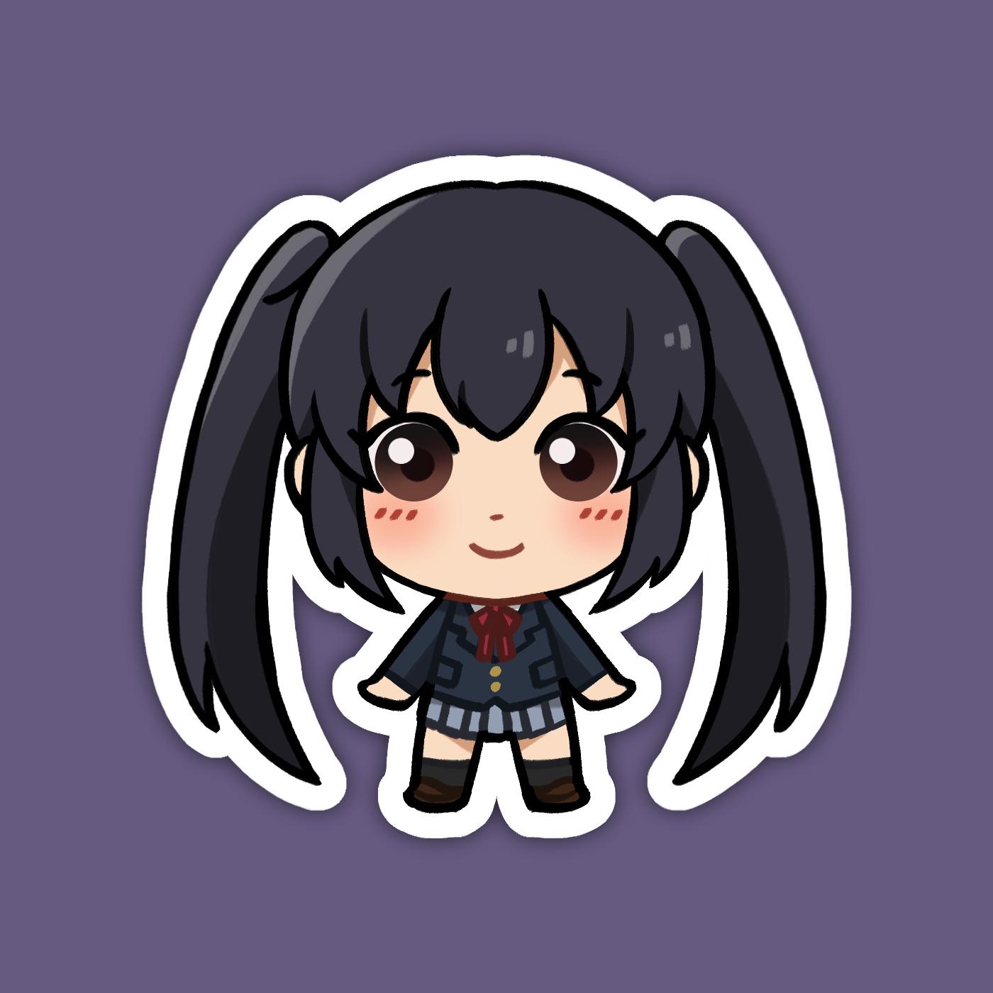 Azusa Nakano | K-on Vinyl Sticker