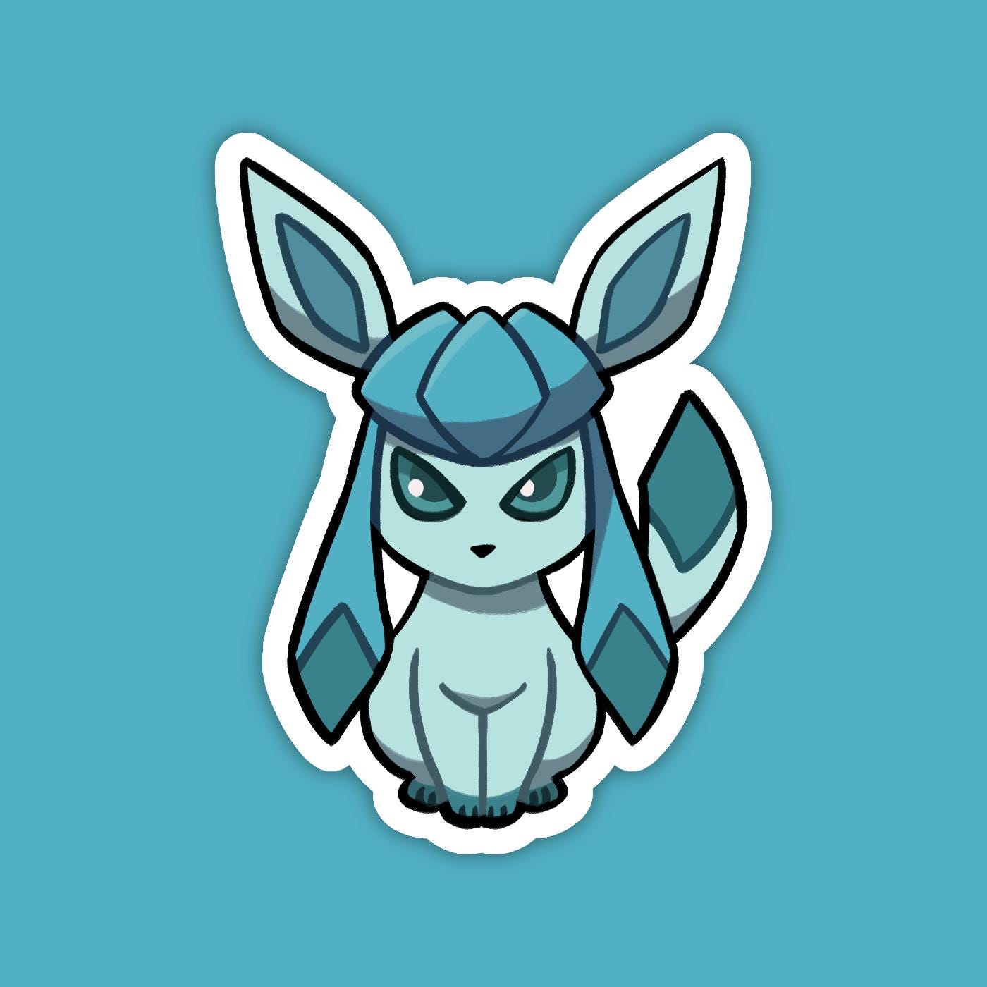 Glaceon | Pokemon Vinyl Sticker