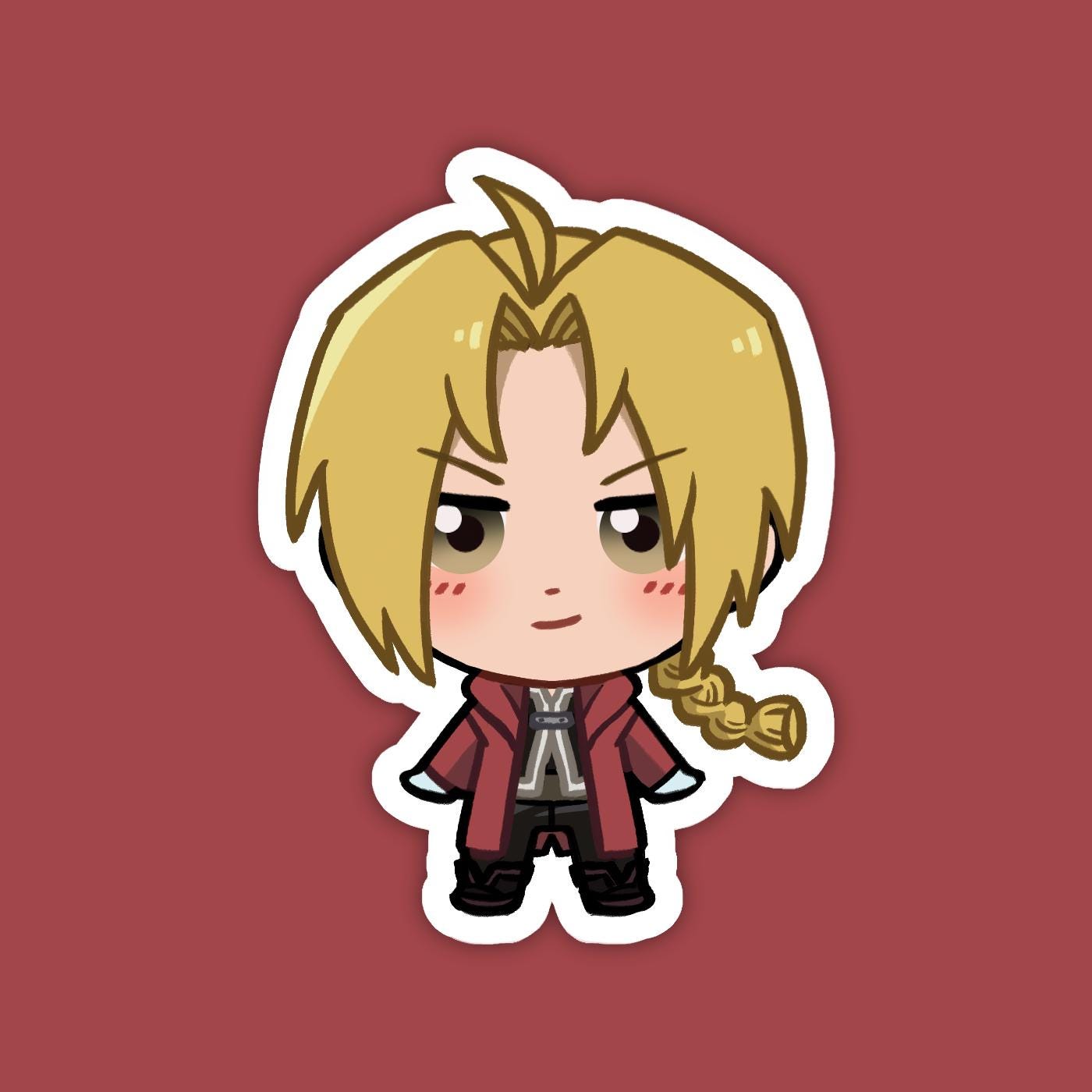 Edward Elric | Fullmetal Alchemist Vinyl Sticker