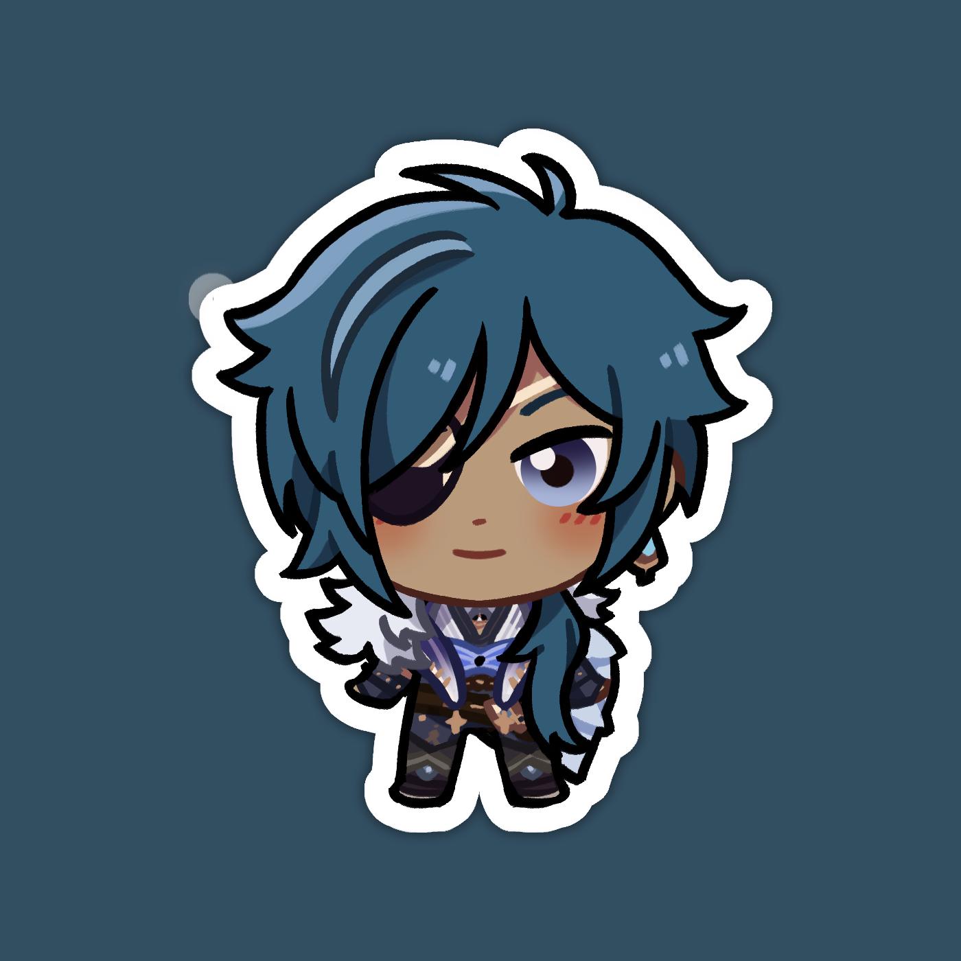 Kaeya | Genshin Impact Vinyl Sticker