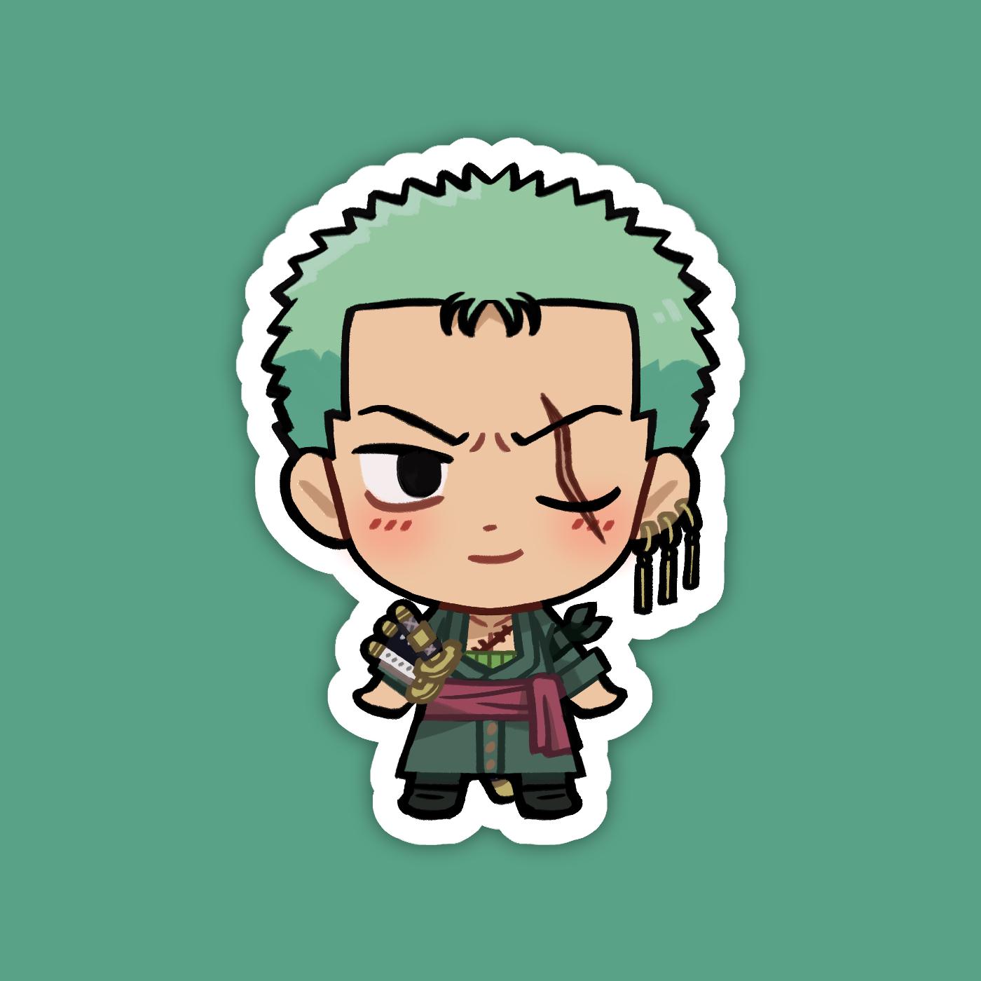 Roronoa Zoro | One Piece Vinyl Sticker