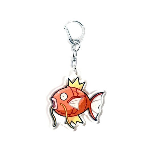 Magikarp, Koiking | Pokemon Acrylic Glitter Keychain
