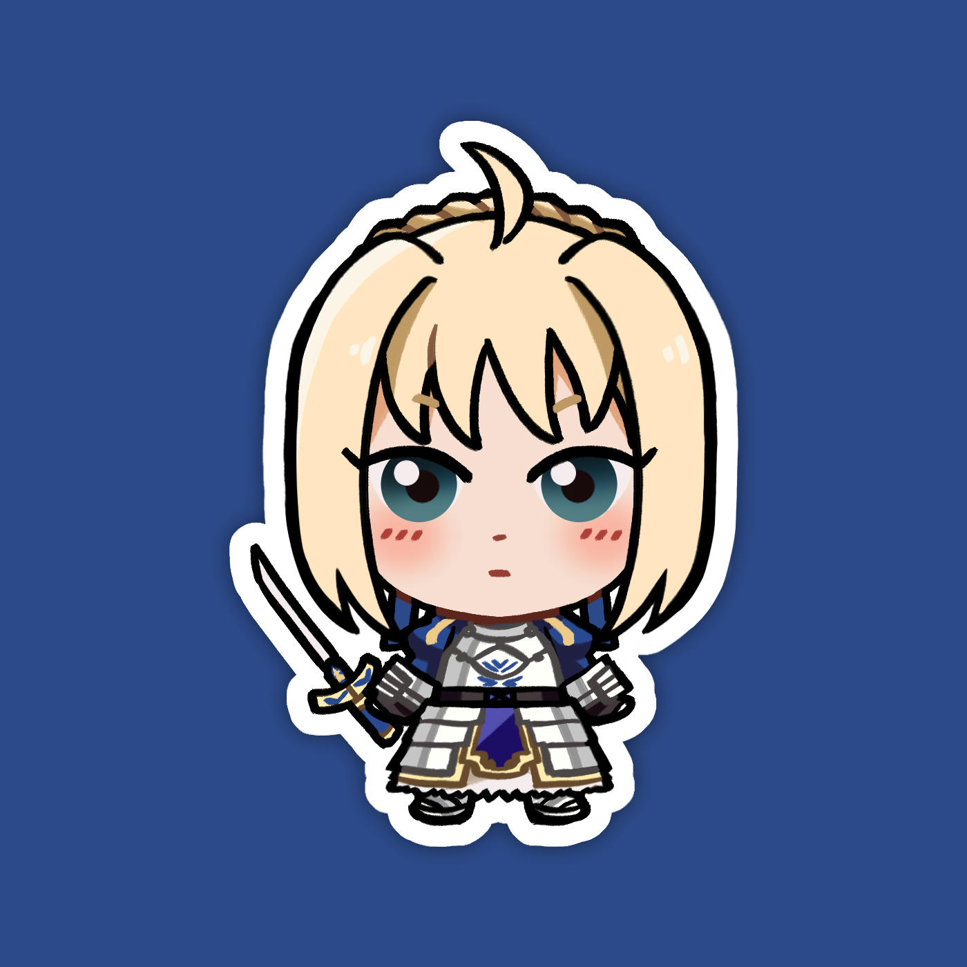 Saber | Fate Vinyl Sticker