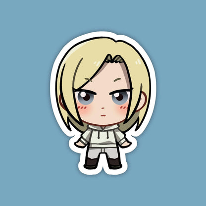 Annie Leonhart | Attack on Titan Vinyl Sticker