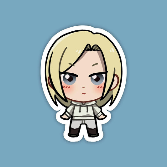 Annie Leonhart | Attack on Titan Vinyl Sticker