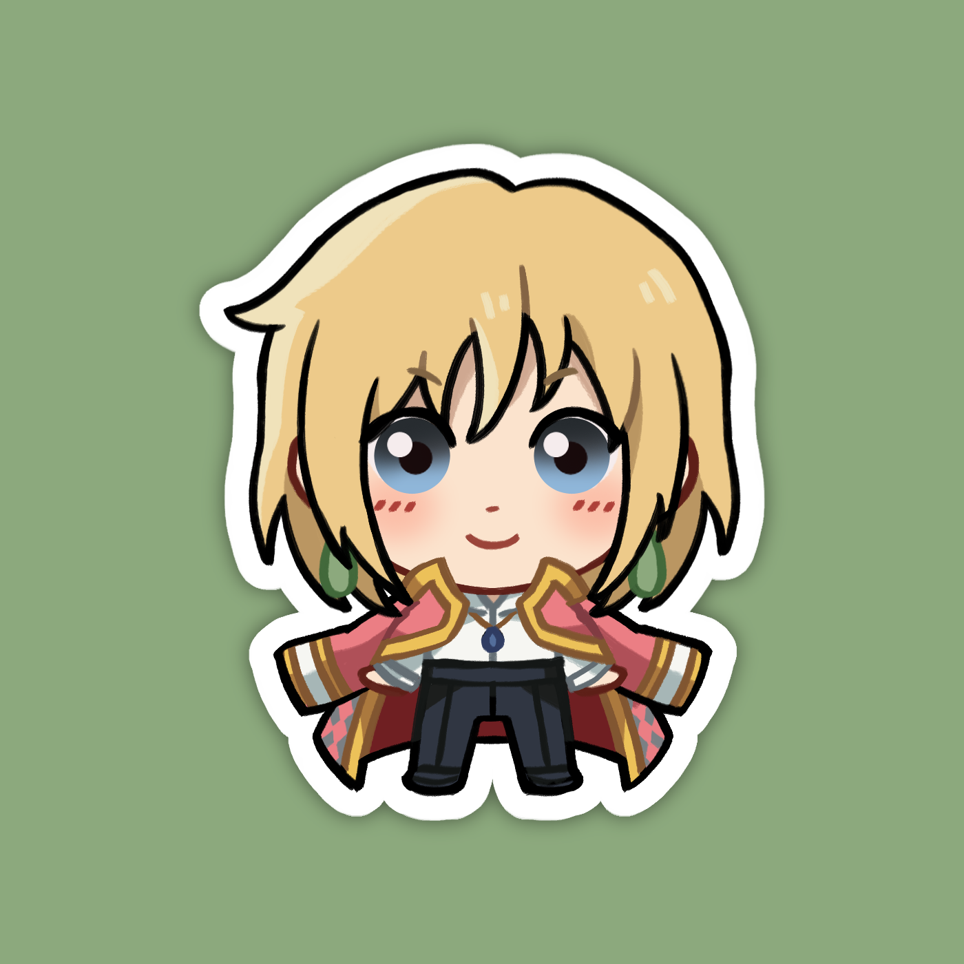 Howl Jenkins Pendragon | Howl's Moving Castle Vinyl Sticker