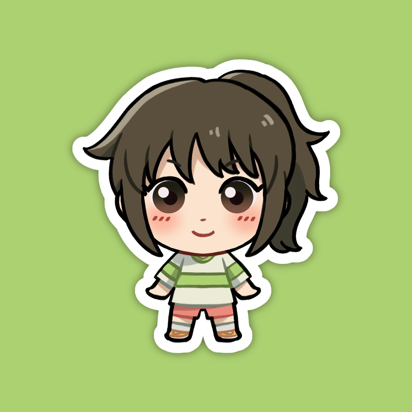 Chihiro Ogino | Spirited Away Vinyl Sticker