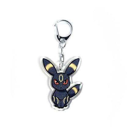 Umbreon | Pokemon Acrylic Glitter Keychain