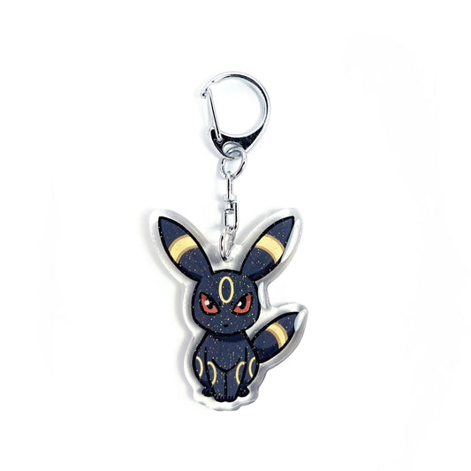 Umbreon | Pokemon Acrylic Glitter Keychain