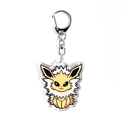 Jolteon | Pokemon Acrylic Glitter Keychain