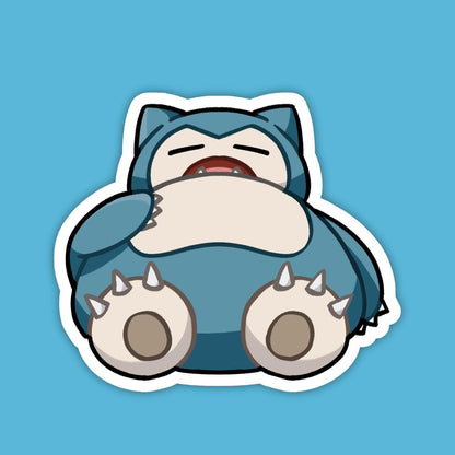 Snorlax, Kabigon | Pokemon Vinyl Sticker