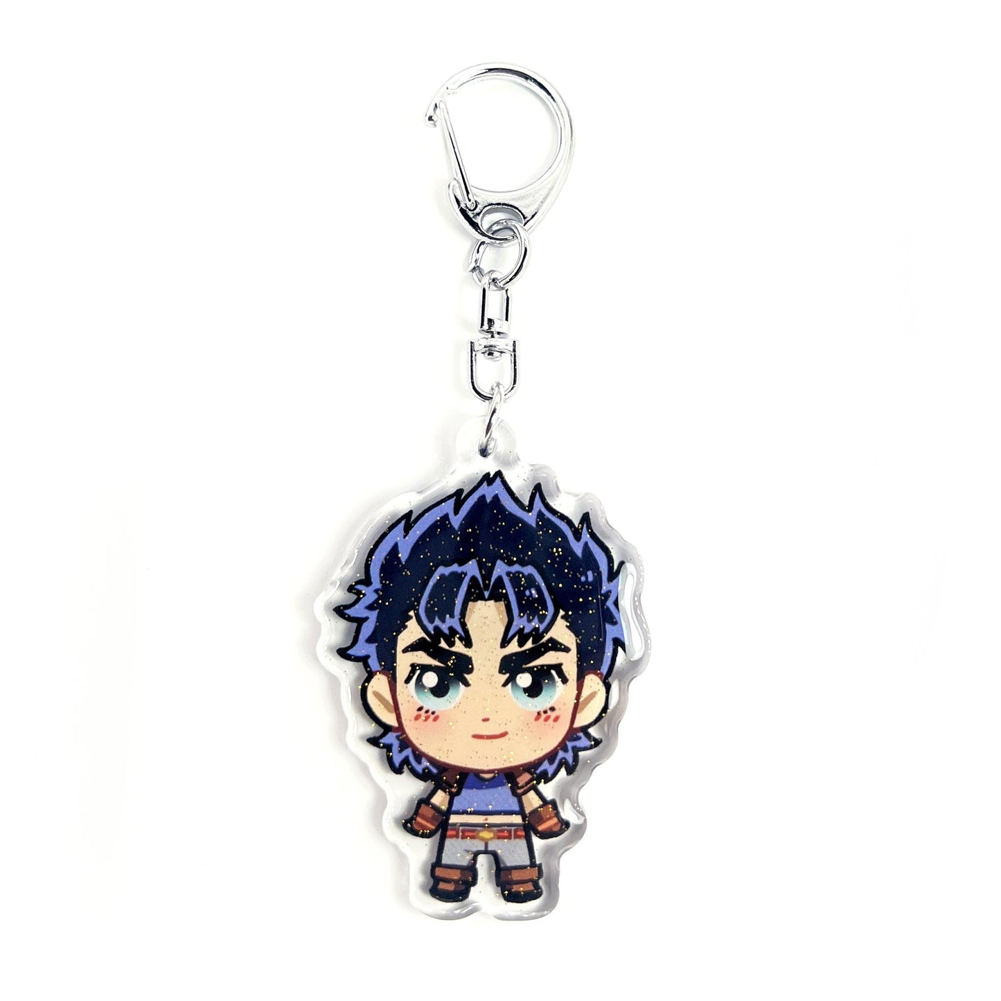 Jonathan Joestar | Jojo's Bizarre Adventure Acrylic Glitter Keychain