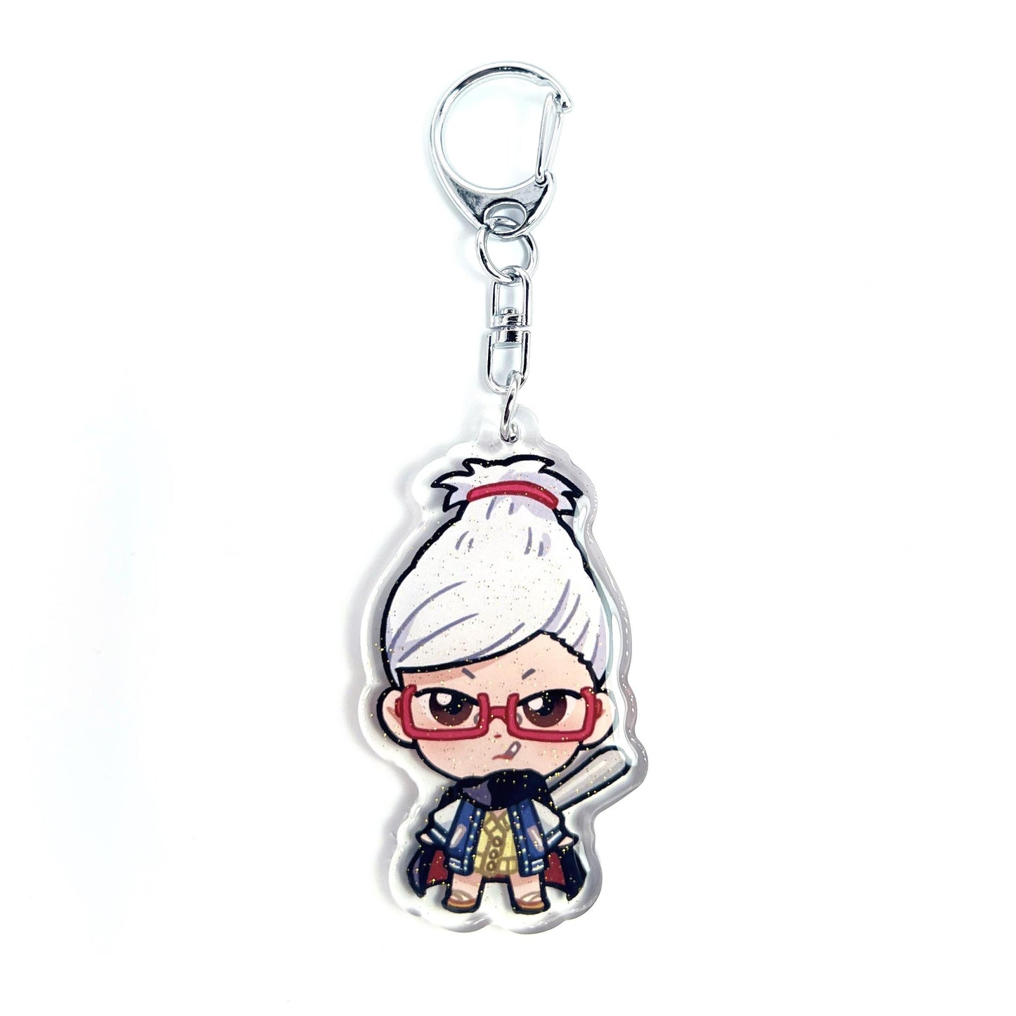 Seiko Ayase, Grandma | Dandadan Acrylic Glitter Keychain