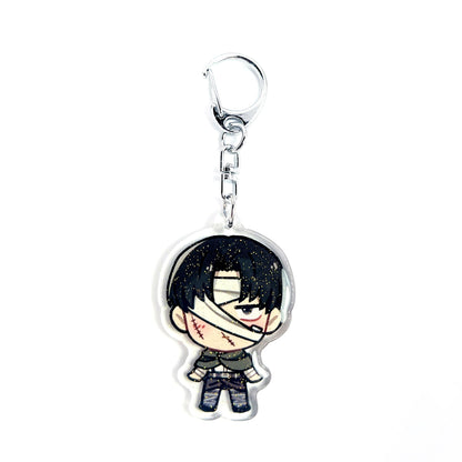 Levi Ackerman | Attack on Titan Acrylic Glitter Keychain