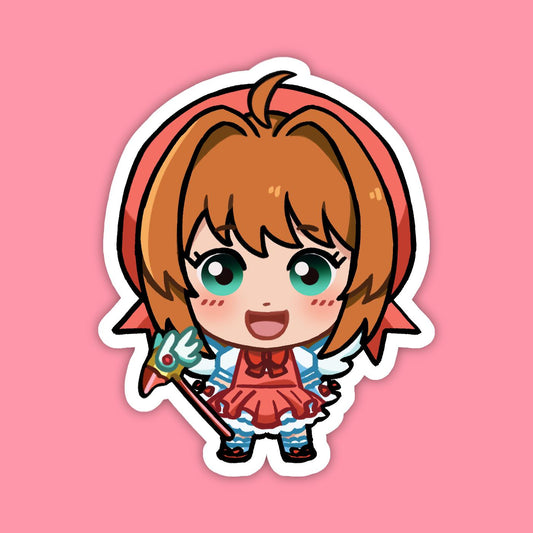 Sakura Kinomoto | Cardcaptor Sakura Vinyl Sticker