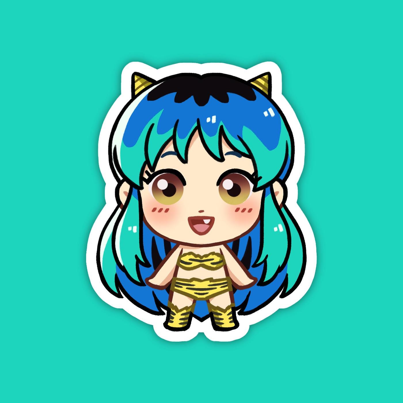 Lum | Lum the Invader Girl Vinyl Sticker