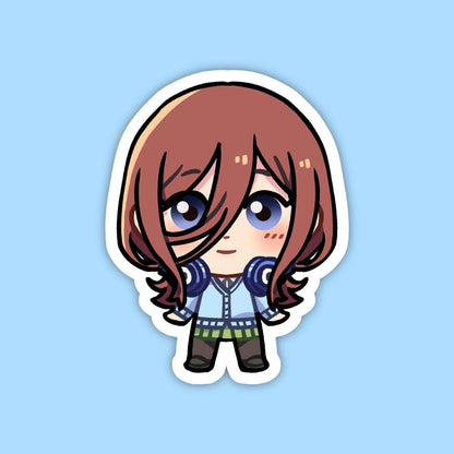Miku Nakano | The Quintessential Quintuplets Vinyl Sticker