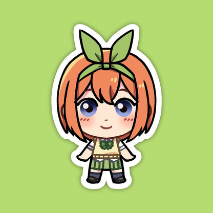 Yotsuba Nakano | The Quintessential Quintuplets Vinyl Sticker