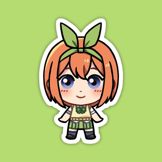 Yotsuba Nakano | The Quintessential Quintuplets Vinyl Sticker