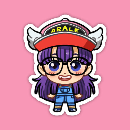 Arale Norimaki | Dr. Slump Vinyl Sticker
