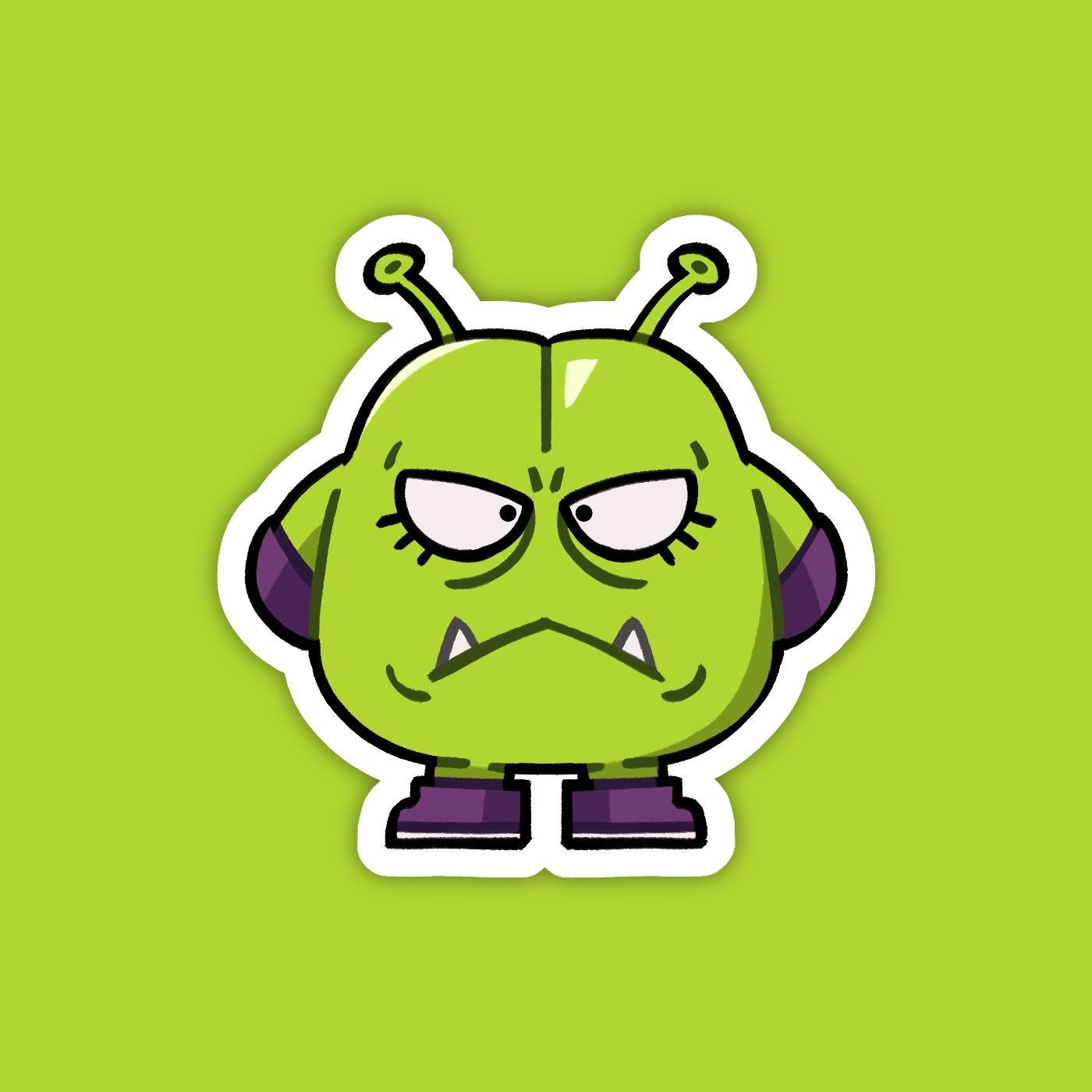 King Nikochan | Dr. Slump Vinyl Sticker