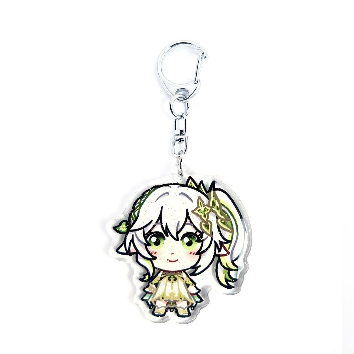 Nahida | Genshin Impact Acrylic Glitter Keychain