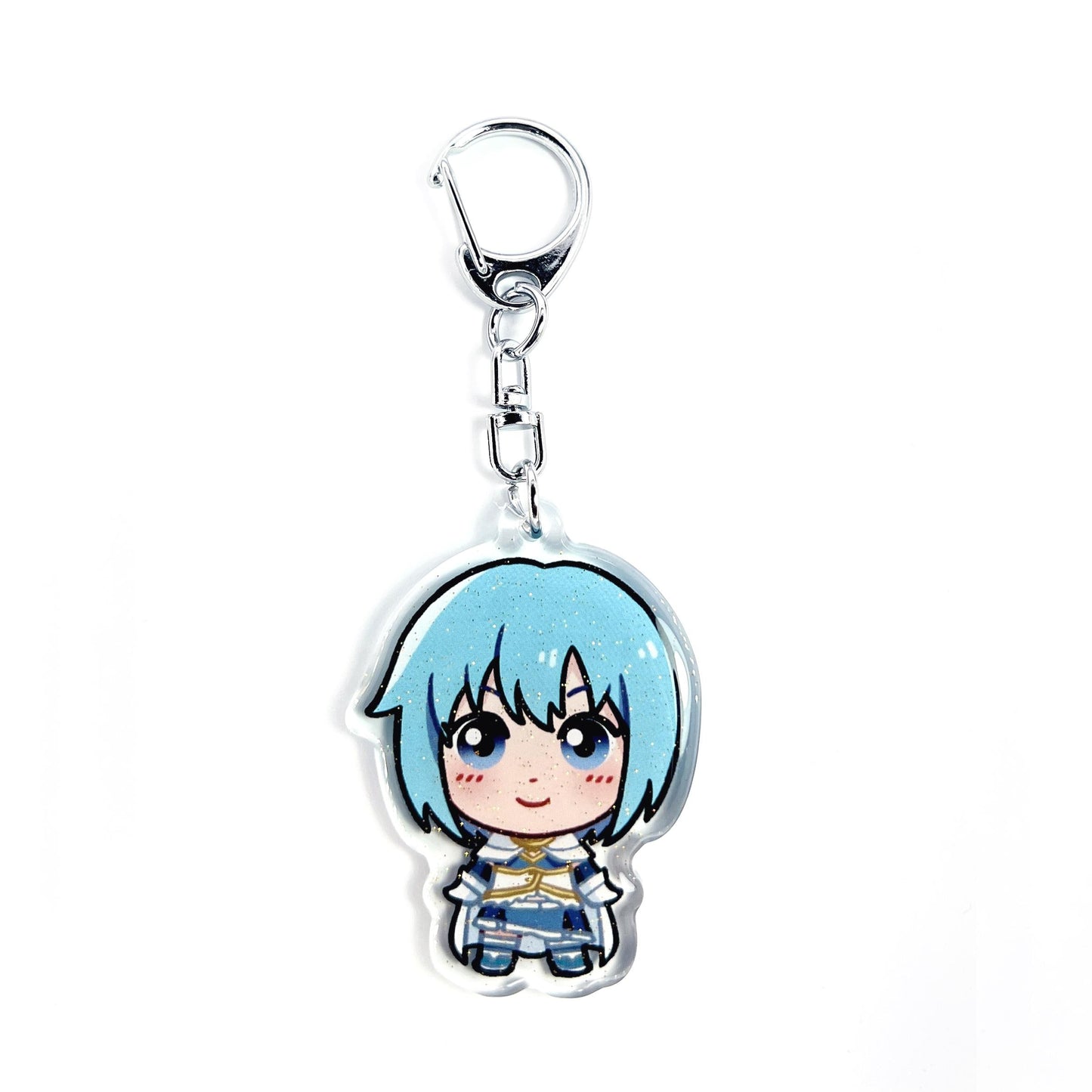 Sayaka Miki | Madoka Magica Acrylic Glitter Keychain