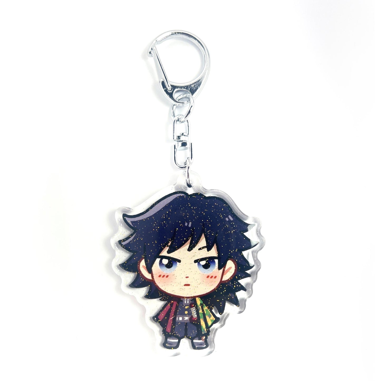 Giyu Tomioka | Kimetsu no Yaiba Acrylic Glitter Keychain