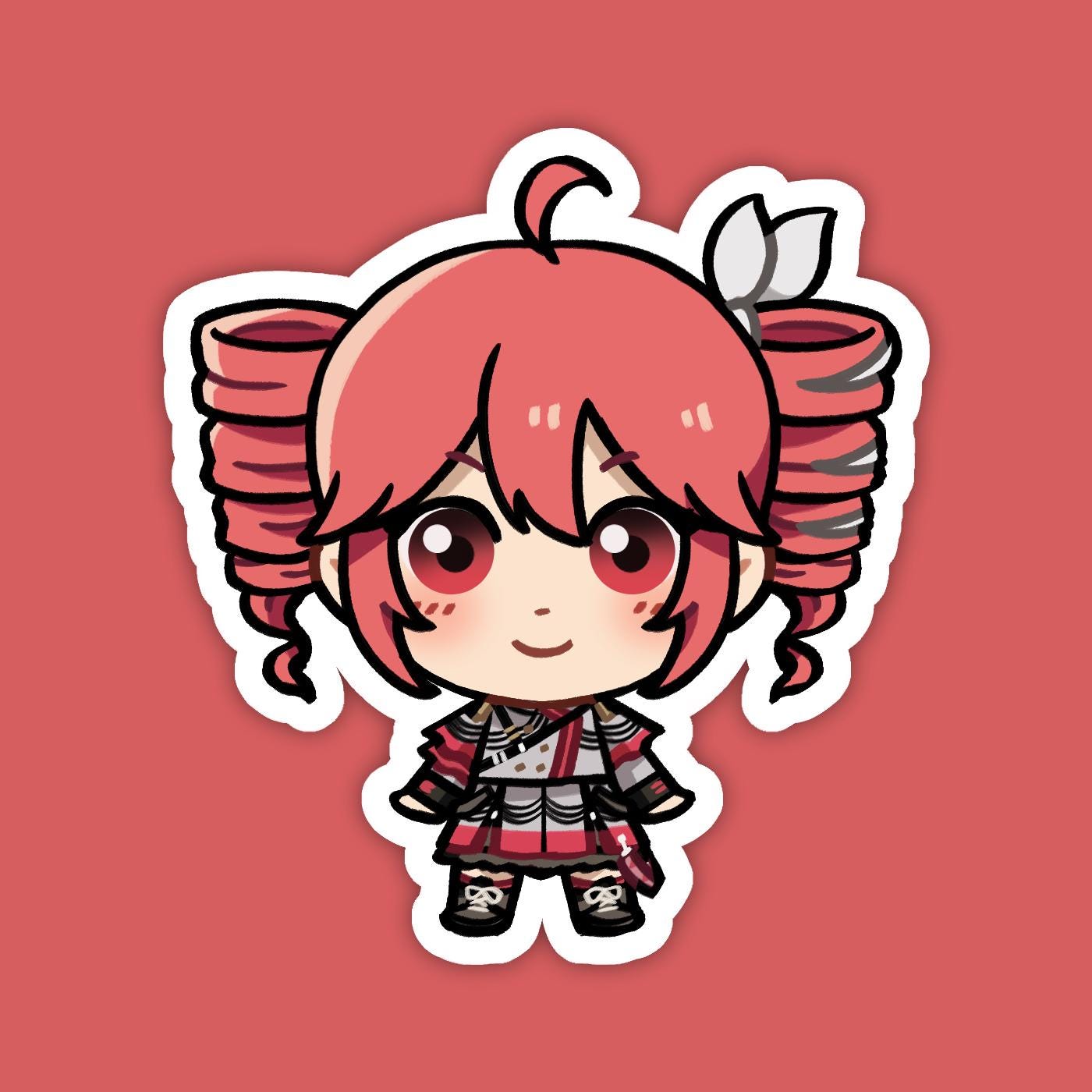Kasane Teto | Vocaloid Vinyl Sticker