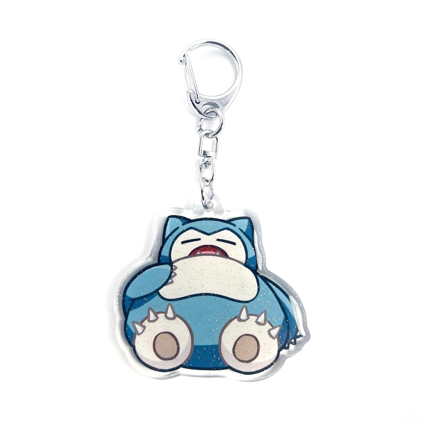 Snorlax, Kabigon | Pokemon Acrylic Glitter Keychain