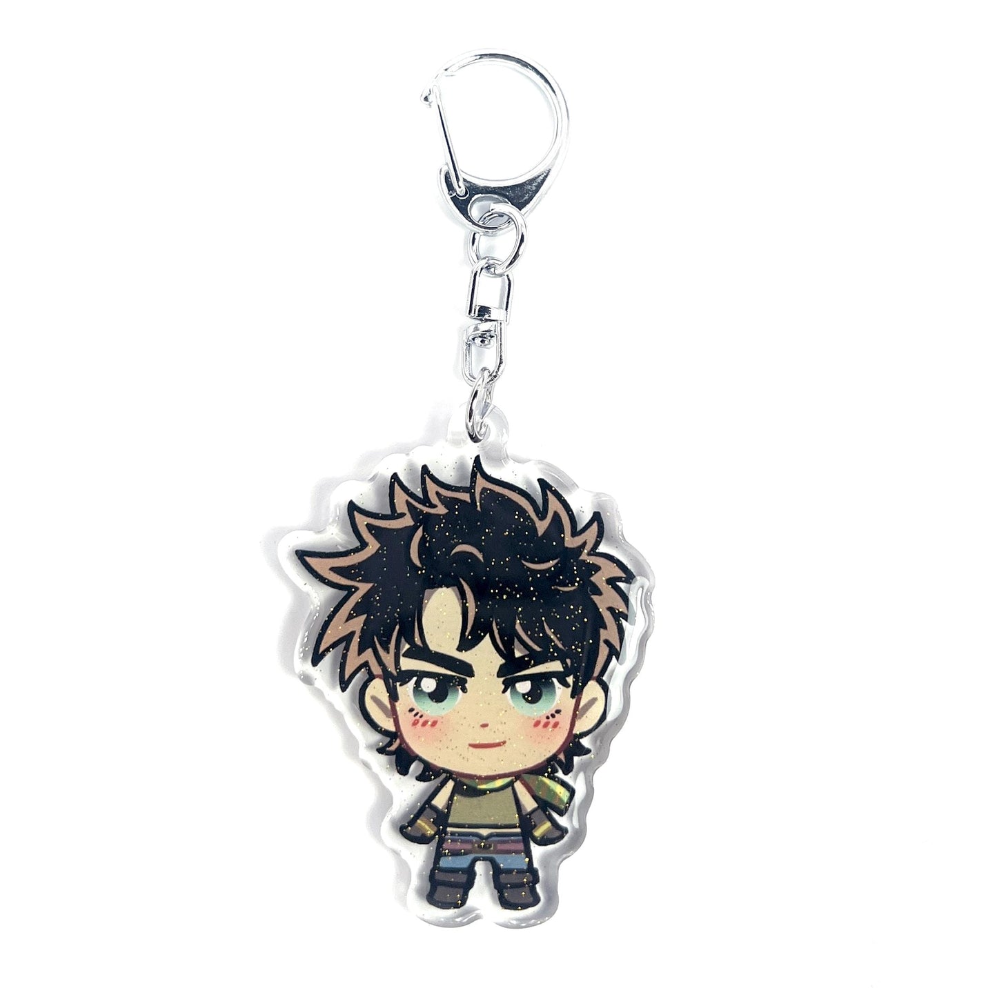 Joseph Joestar | Jojo's Bizarre Adventure Acrylic Glitter Keychain