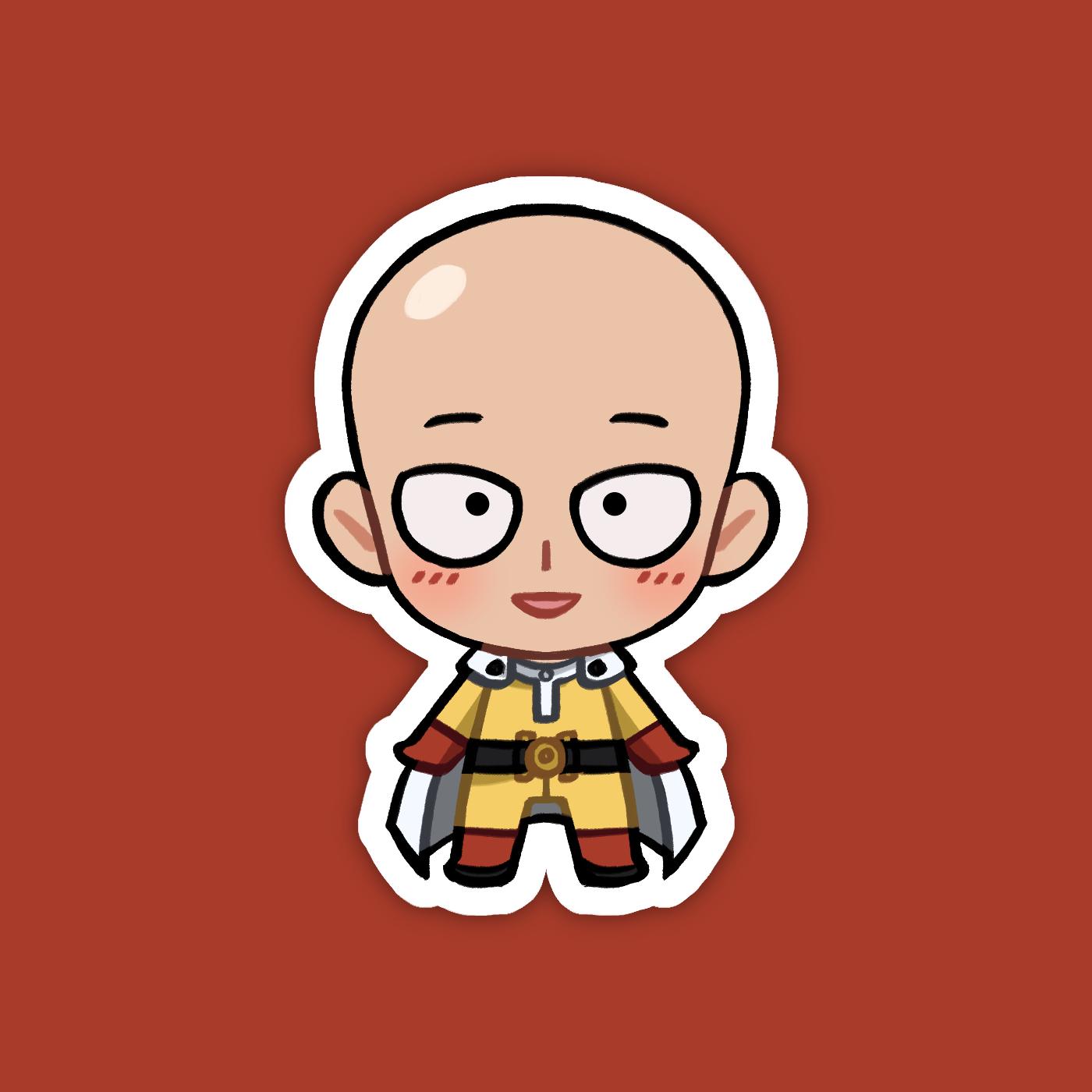 Saitama | One-Punch Man Vinyl Sticker