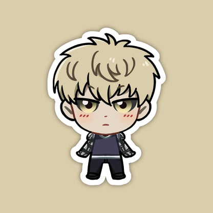 Genos | One-Punch Man Vinyl Sticker