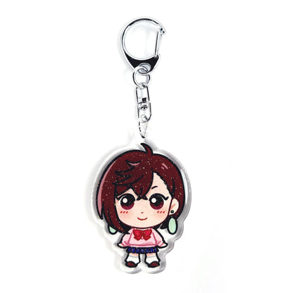 Ayese Momo | Dandadan Acrylic Glitter Keychain