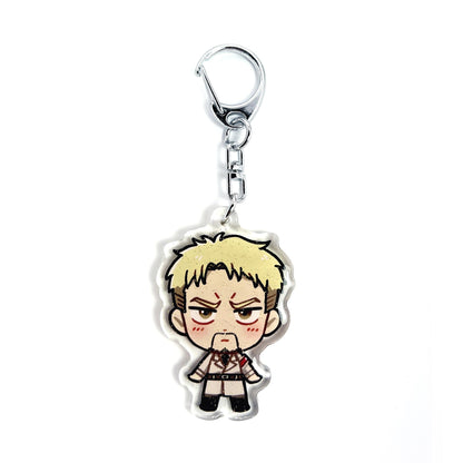 Reiner Braun | Attack on Titan Acrylic Glitter Keychain